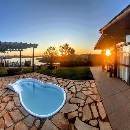 Chale Mirante, Piscina, Cachoeira, Lago E Vista Espetacular Alexânia Kültér fotó