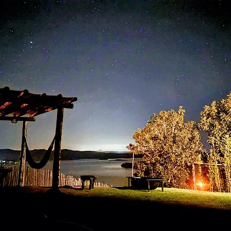 Chale Mirante, Piscina, Cachoeira, Lago E Vista Espetacular Alexânia Kültér fotó