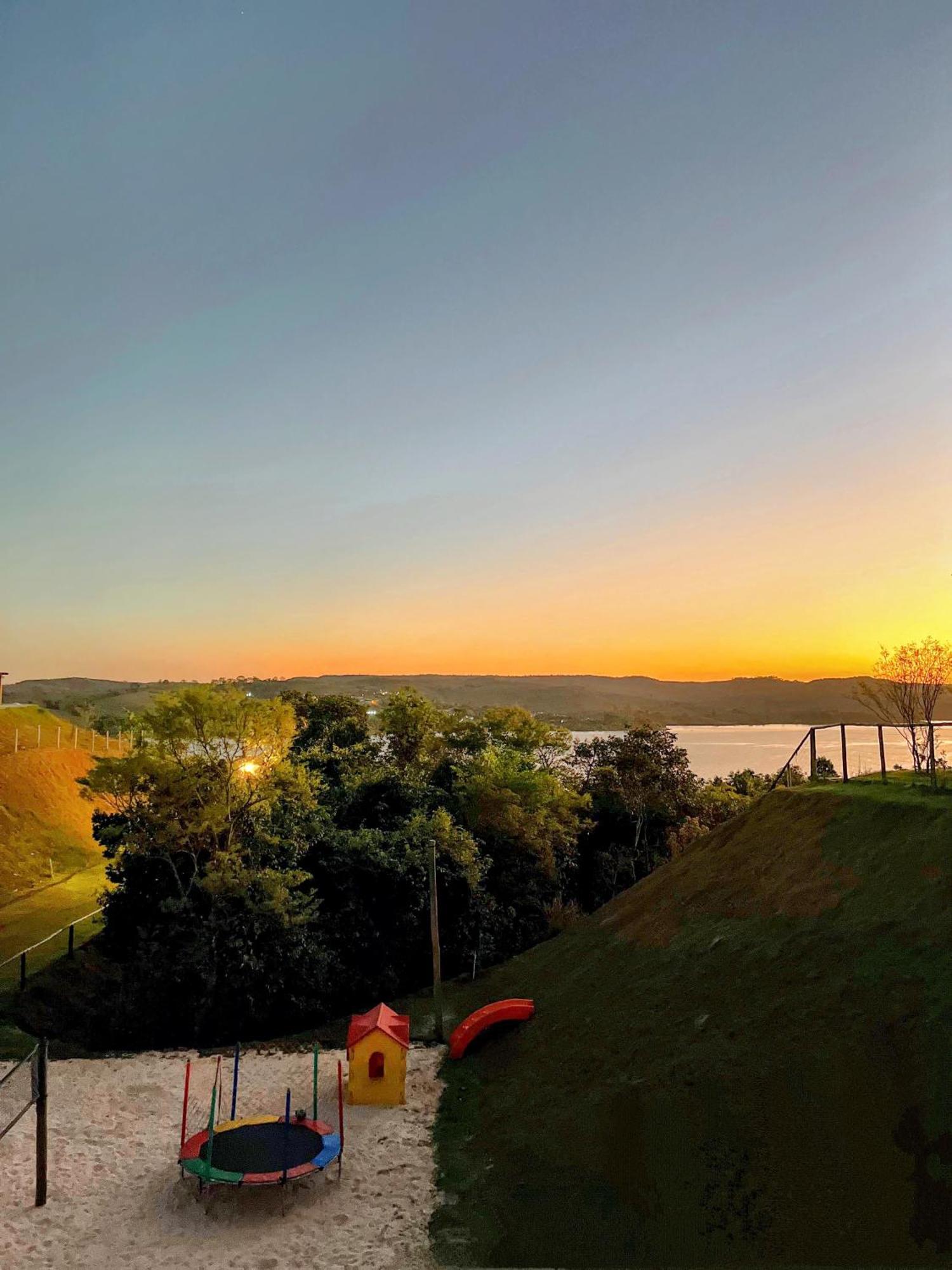 Chale Mirante, Piscina, Cachoeira, Lago E Vista Espetacular Alexânia Kültér fotó