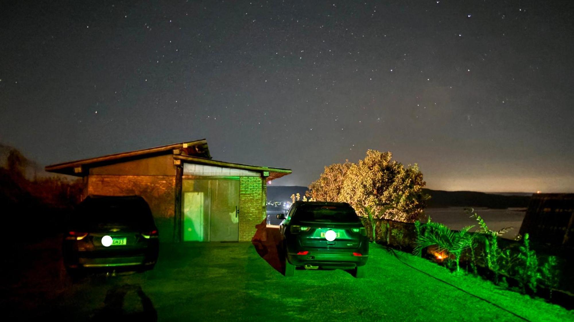 Chale Mirante, Piscina, Cachoeira, Lago E Vista Espetacular Alexânia Kültér fotó